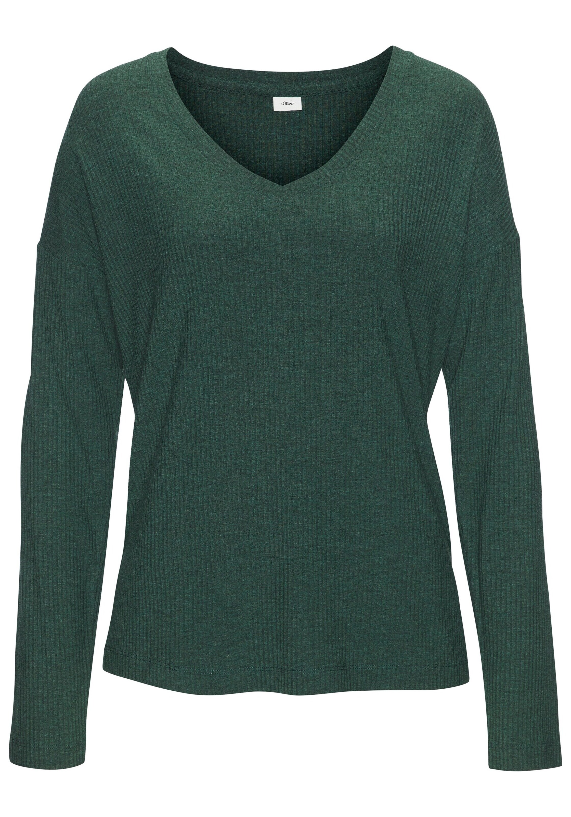 Camicia da notte di s.Oliver in verde: frontale