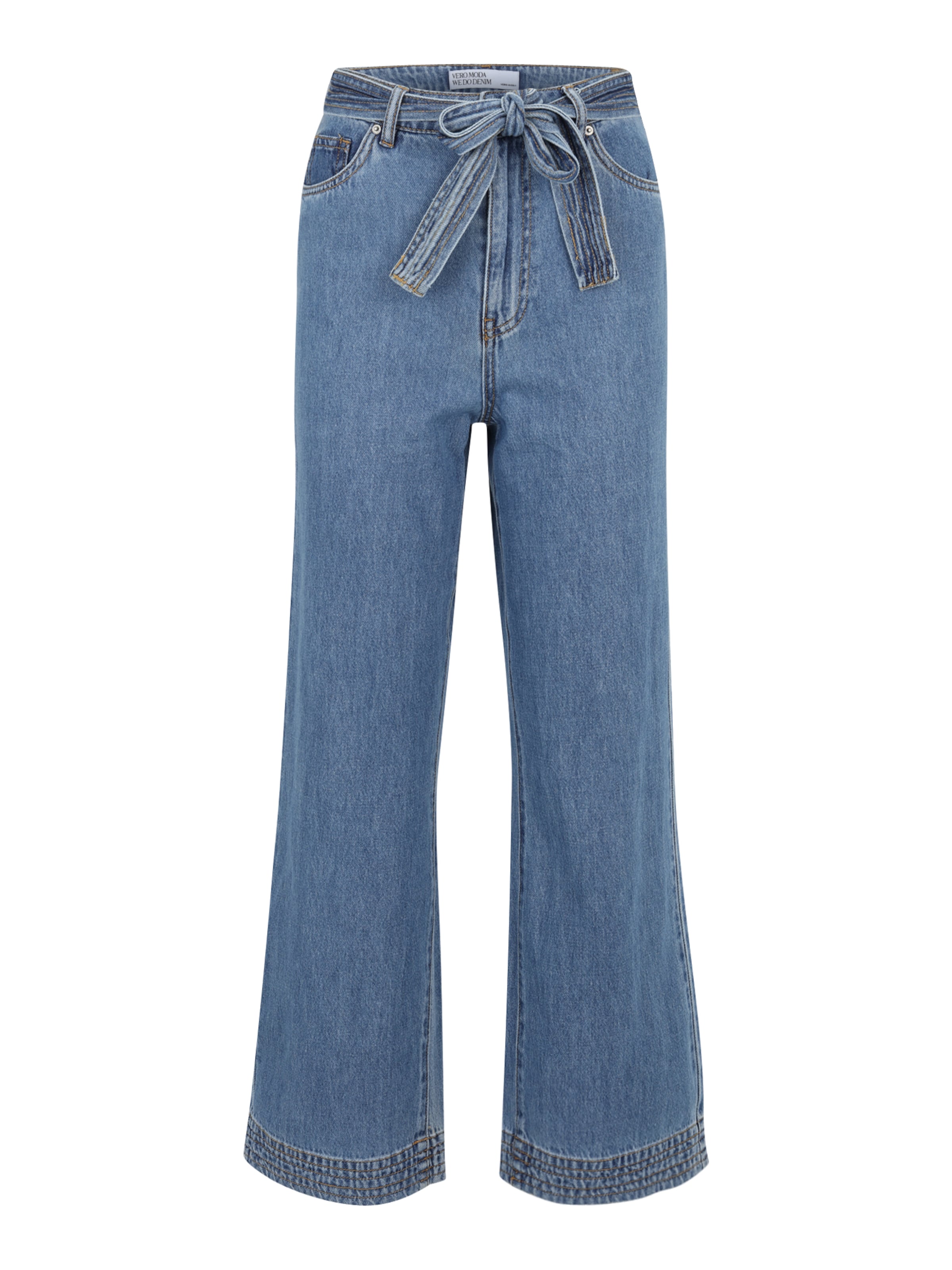 Vero Moda Tall - Pierna ancha Vaquero 'VMKATHY' en azul: frente
