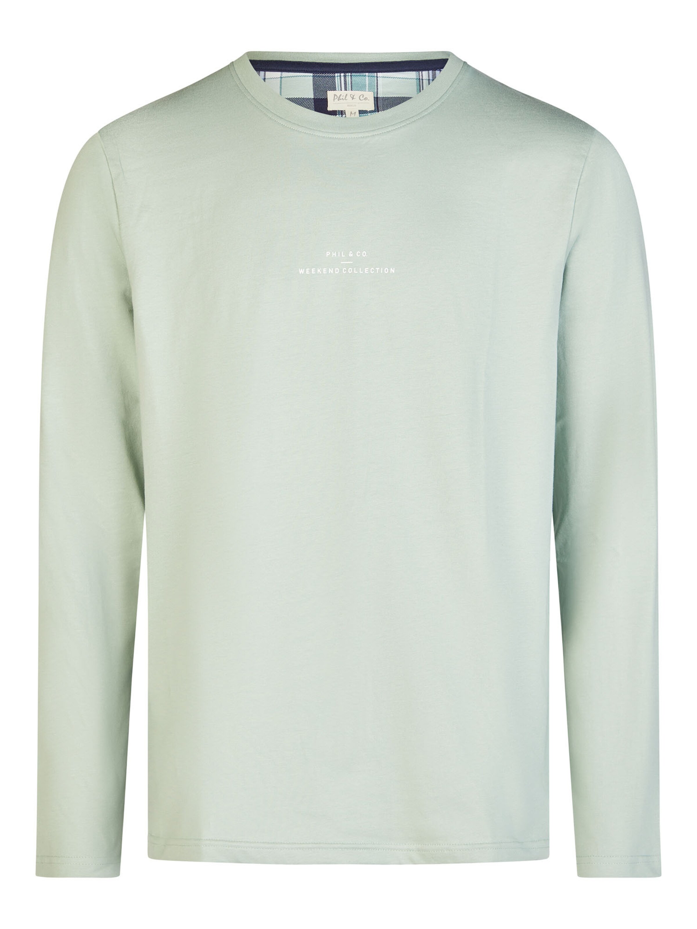 Phil & Co. Berlin Pyjama 'Weekend Collection' in Grün