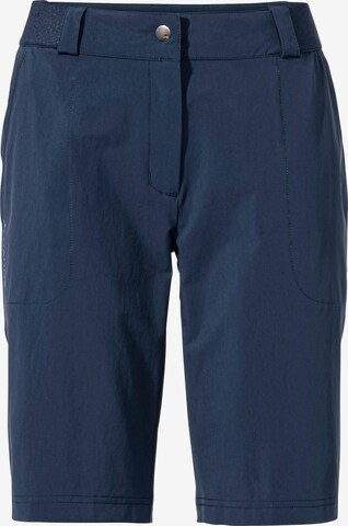 VAUDE Regular Outdoorbroek 'Farley STS II' in Blauw: voorkant