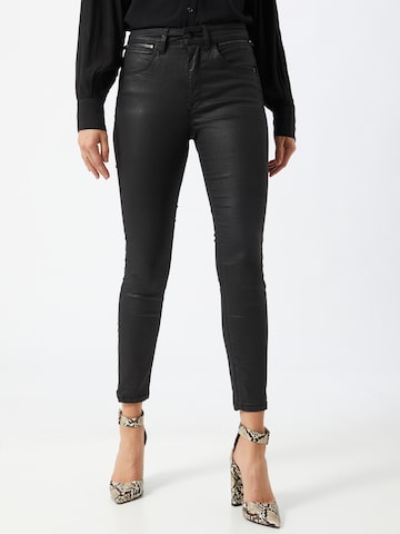 Skinny Jean 'Faith' Salsa Jeans en noir : devant