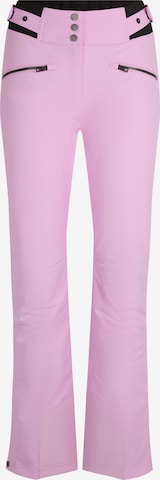 ZIENER Outdoor Pants 'Z' in Pink: front