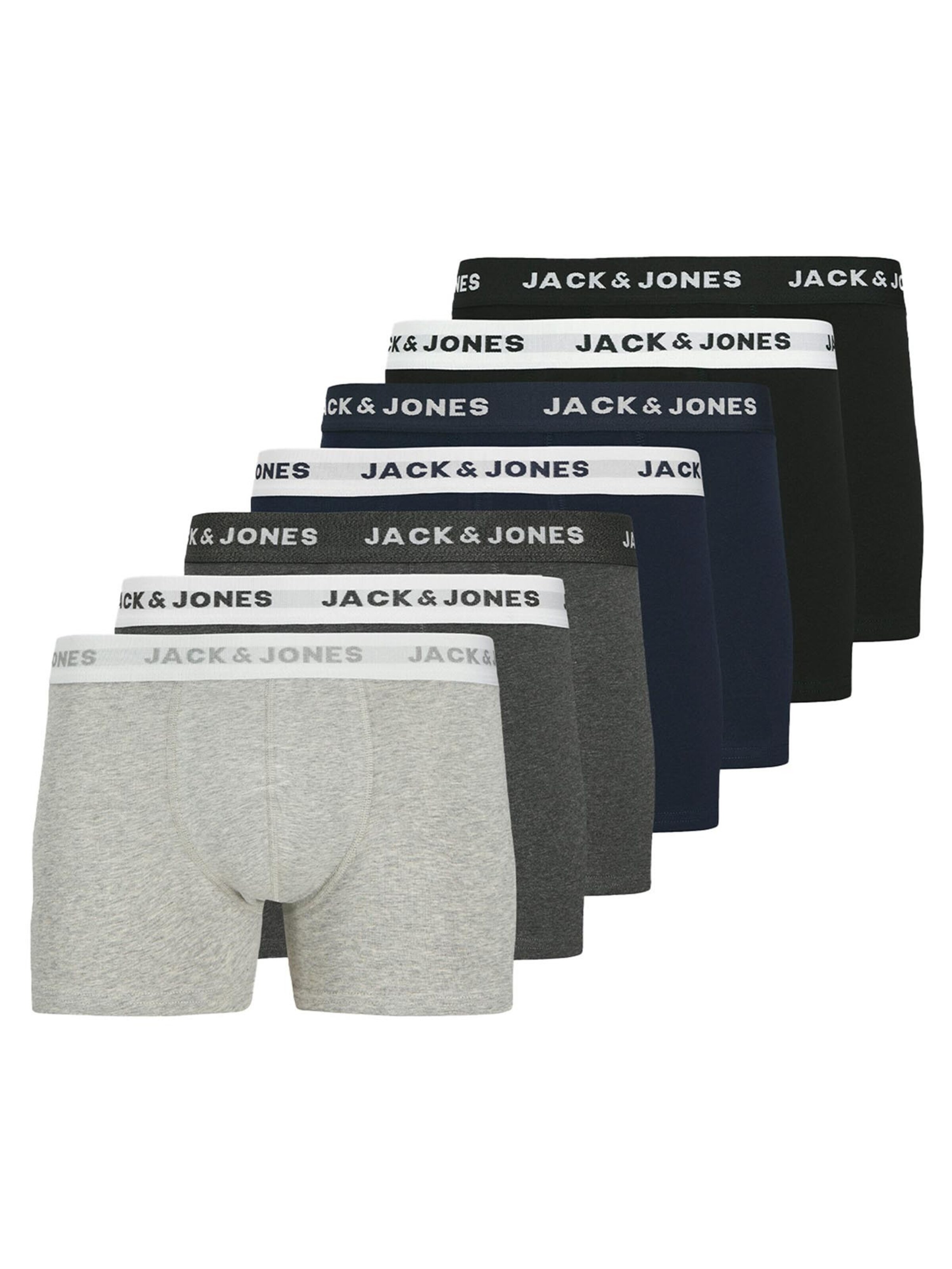Jacks & Jones Boxershorts 'Jacbasic'‌‌‌‌‌‌‌‌ in Mischfarben: Vorderseite