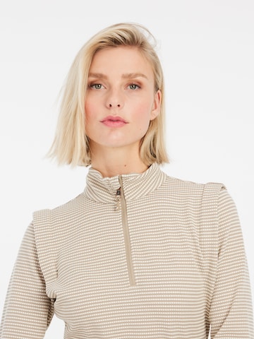 PROTEST Sportsweatshirt 'PRTIVORY' in Braun