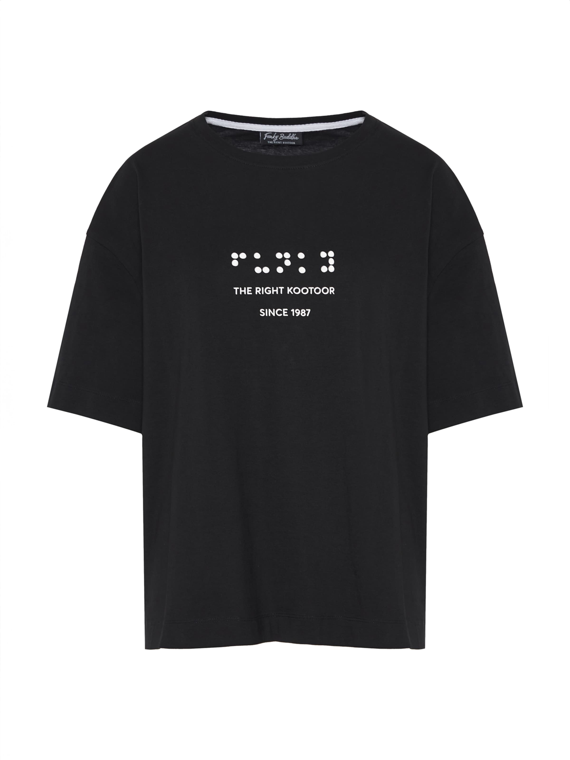 Maglietta di Funky Buddha in nero: frontale