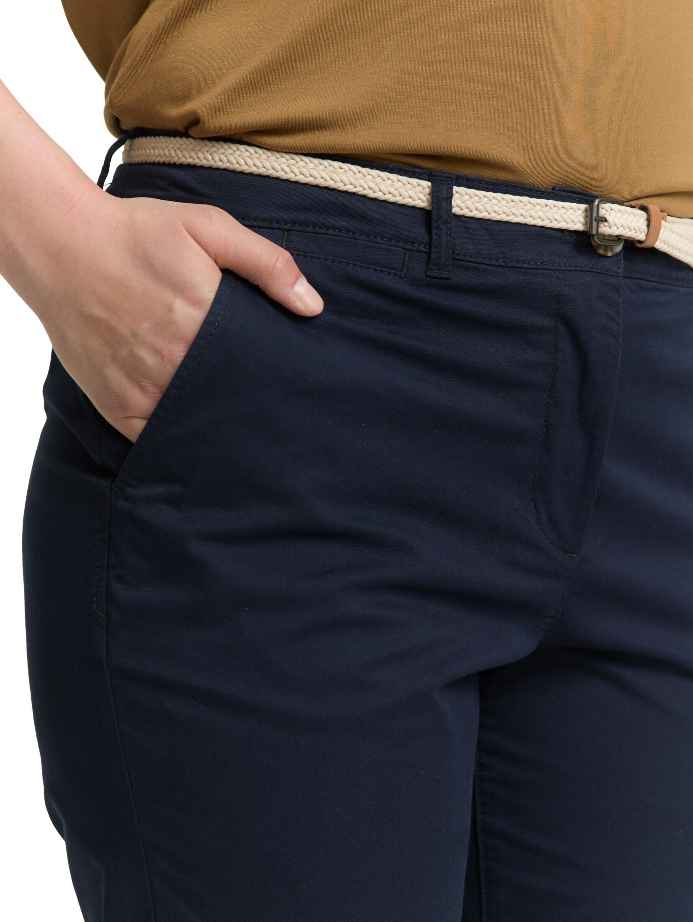 Slimfit Pantaloni chino di Tom Tailor Women + in blu