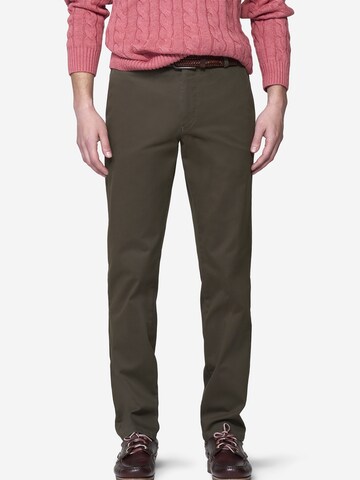 MEYER Regular Chino 'Bonn 2-8555' in Rood: voorkant