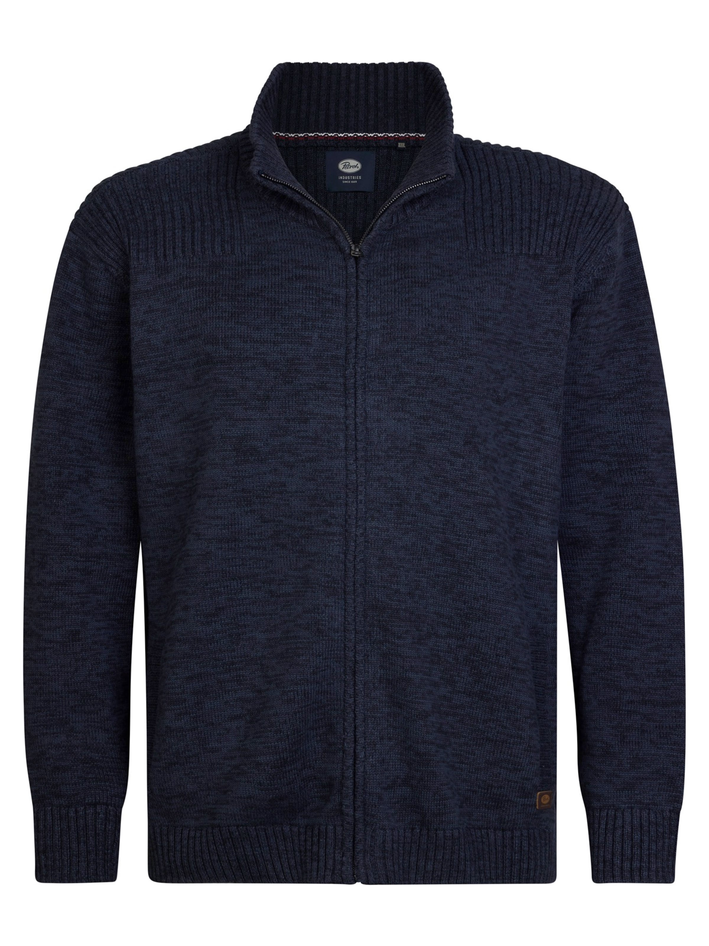 Petrol IndustriesKardigan - plava boja: prednji dio