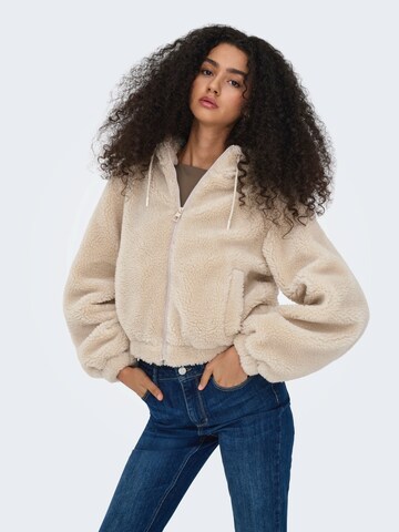 Veste mi-saison 'JDYMILA' JDY en beige : devant