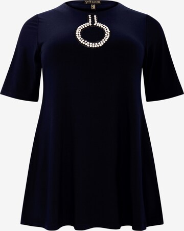 Yoek Tunic in Blue: front