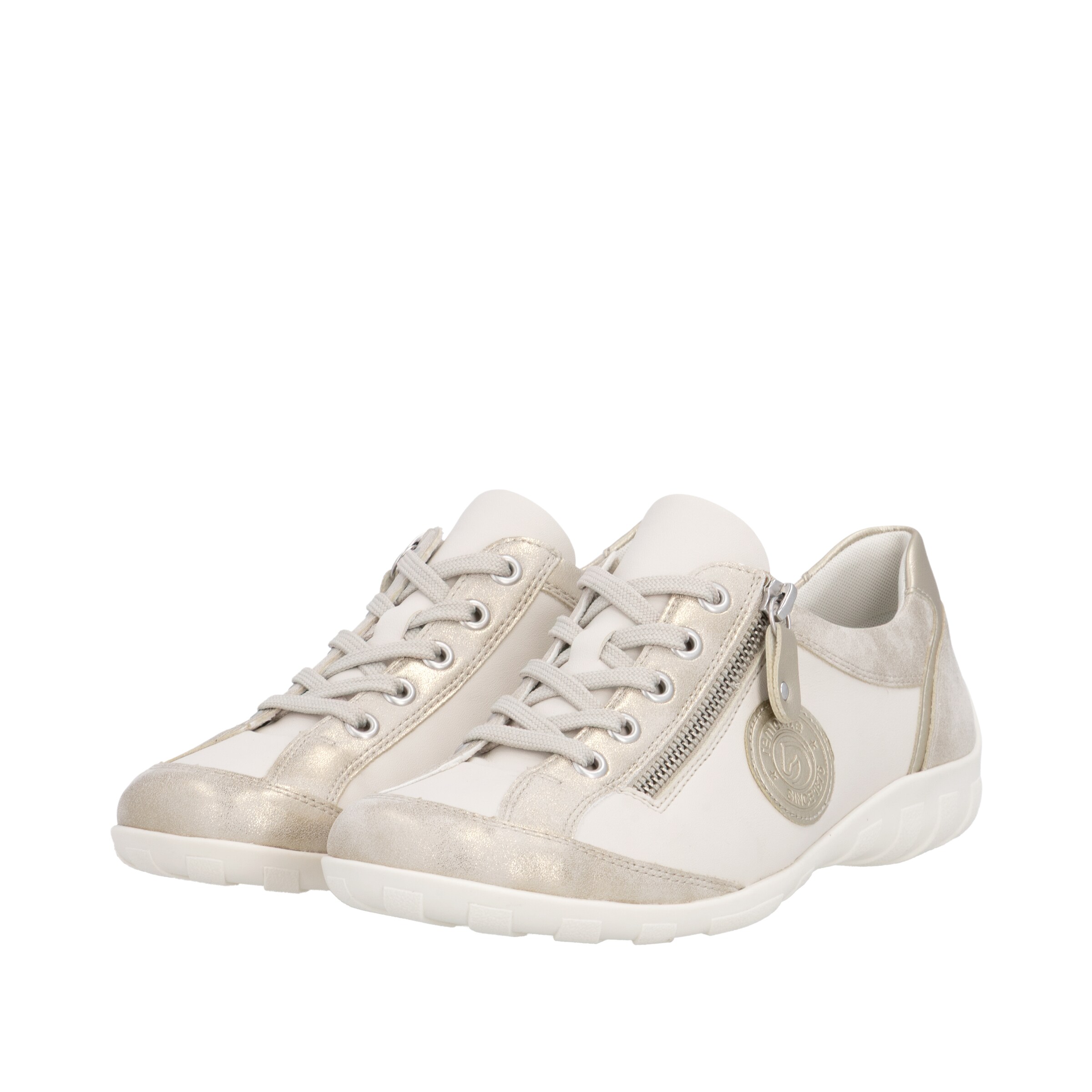 Chaussure à lacets ' R3408 ' REMONTE en beige