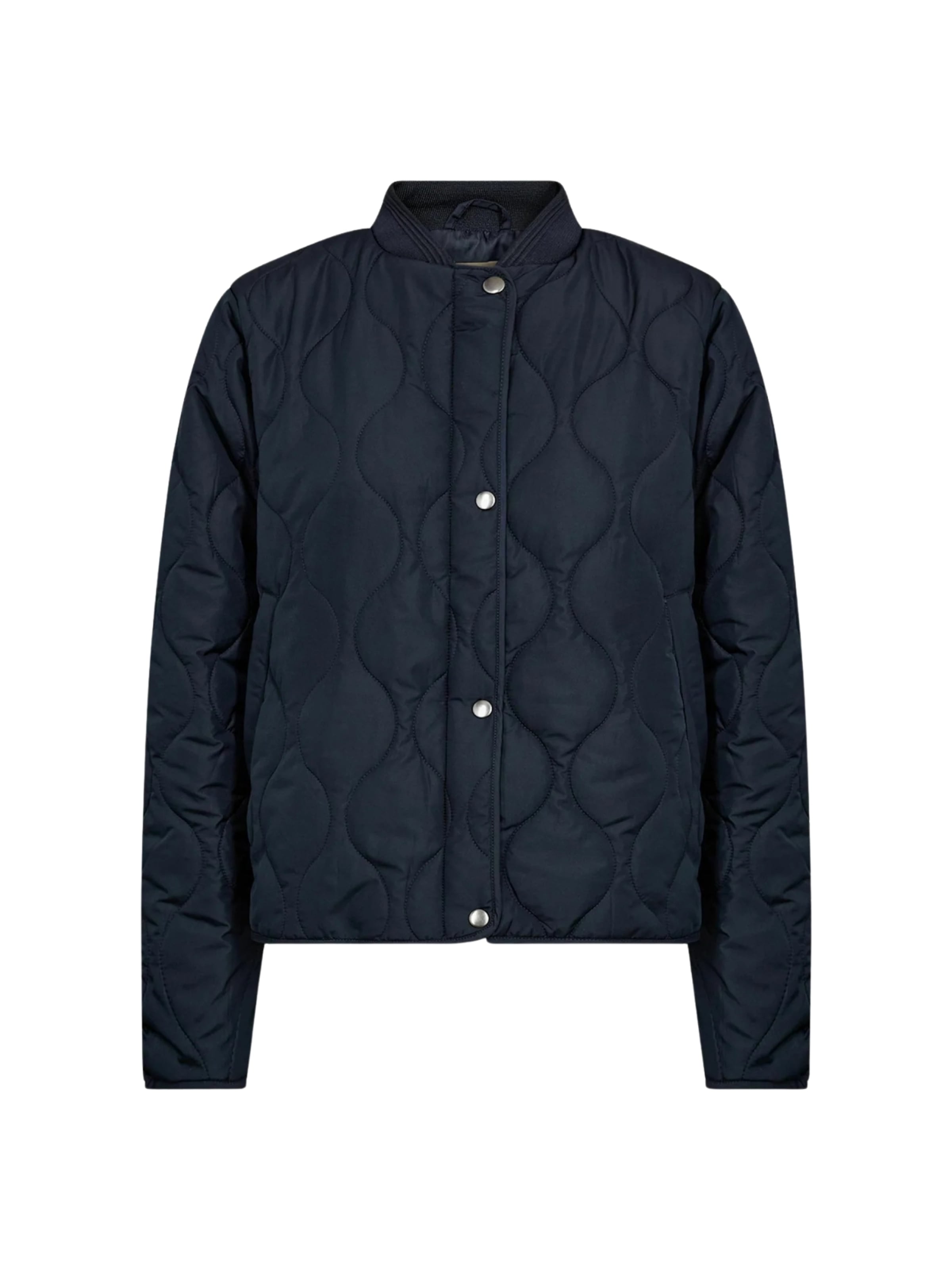 Soyaconcept Tussenjas ' SC ' in Blauw: voorkant