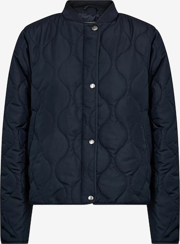 Veste mi-saison ' SC ' Soyaconcept en bleu : devant