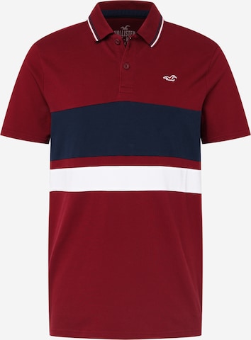 HOLLISTER - Camisa em vermelho: frente