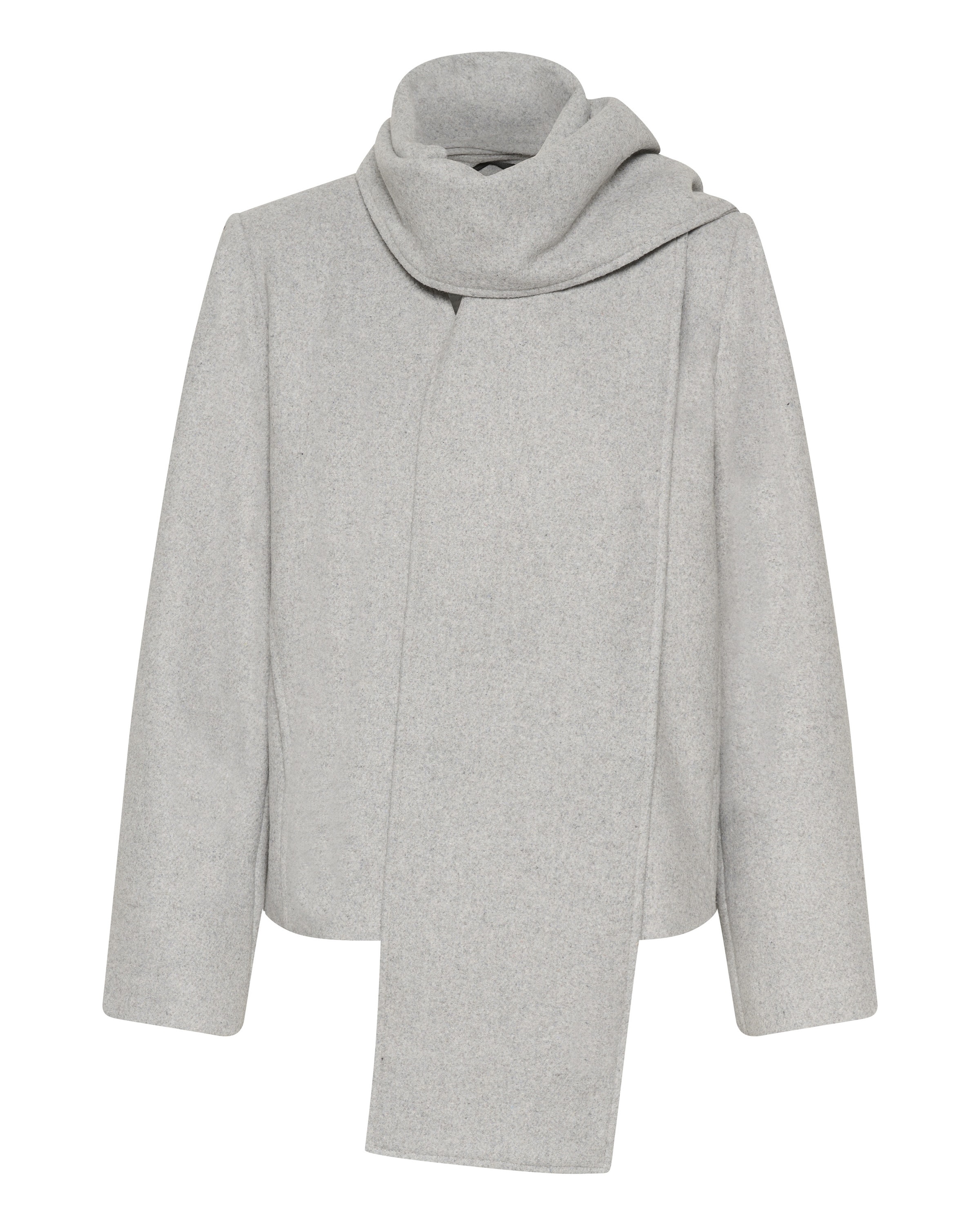 Kaffe Tussenjas 'KAScarlett' in Grijs: voorkant