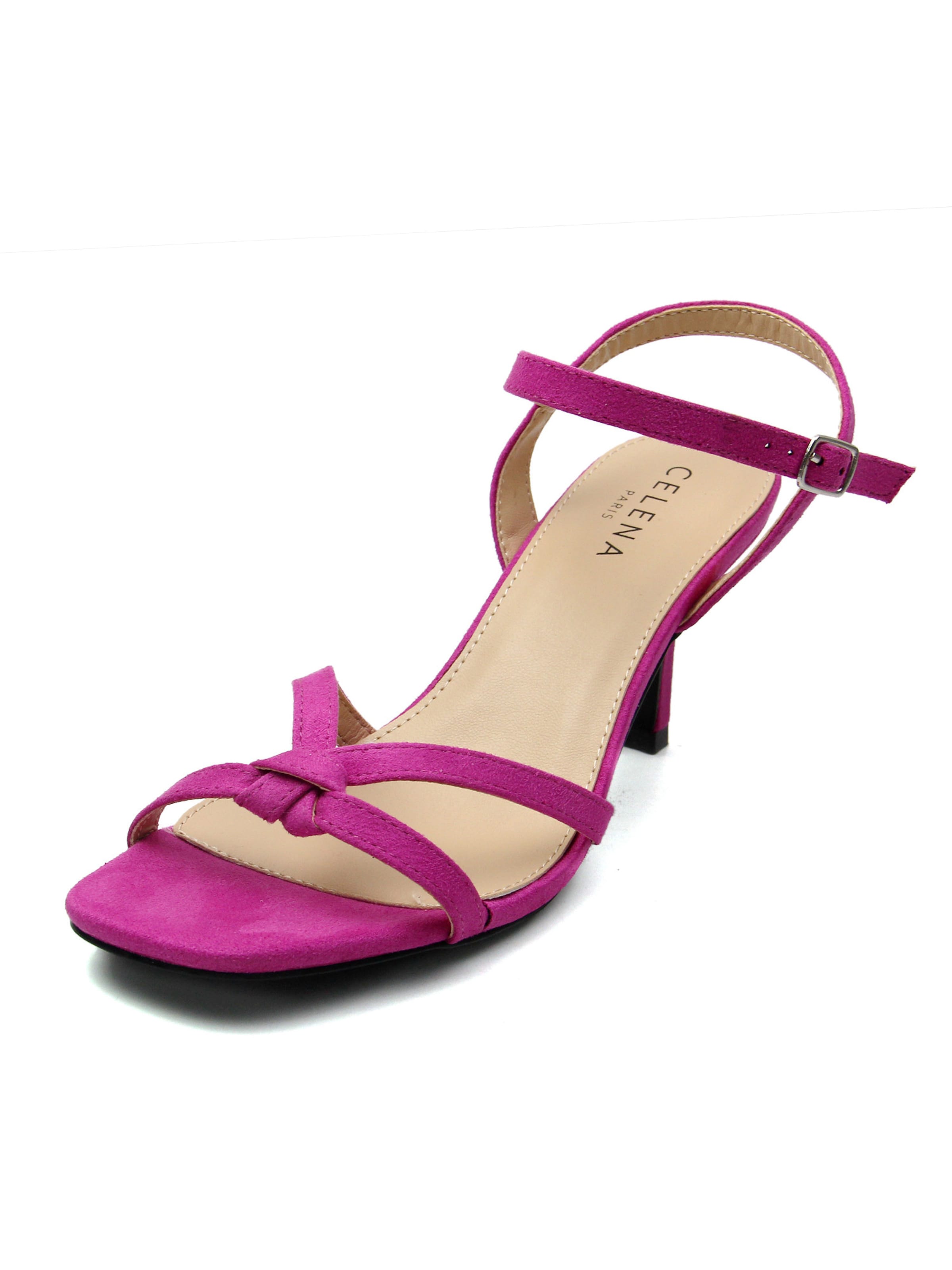 Sandales à lanières 'Chizitelu' Celena en violet : devant