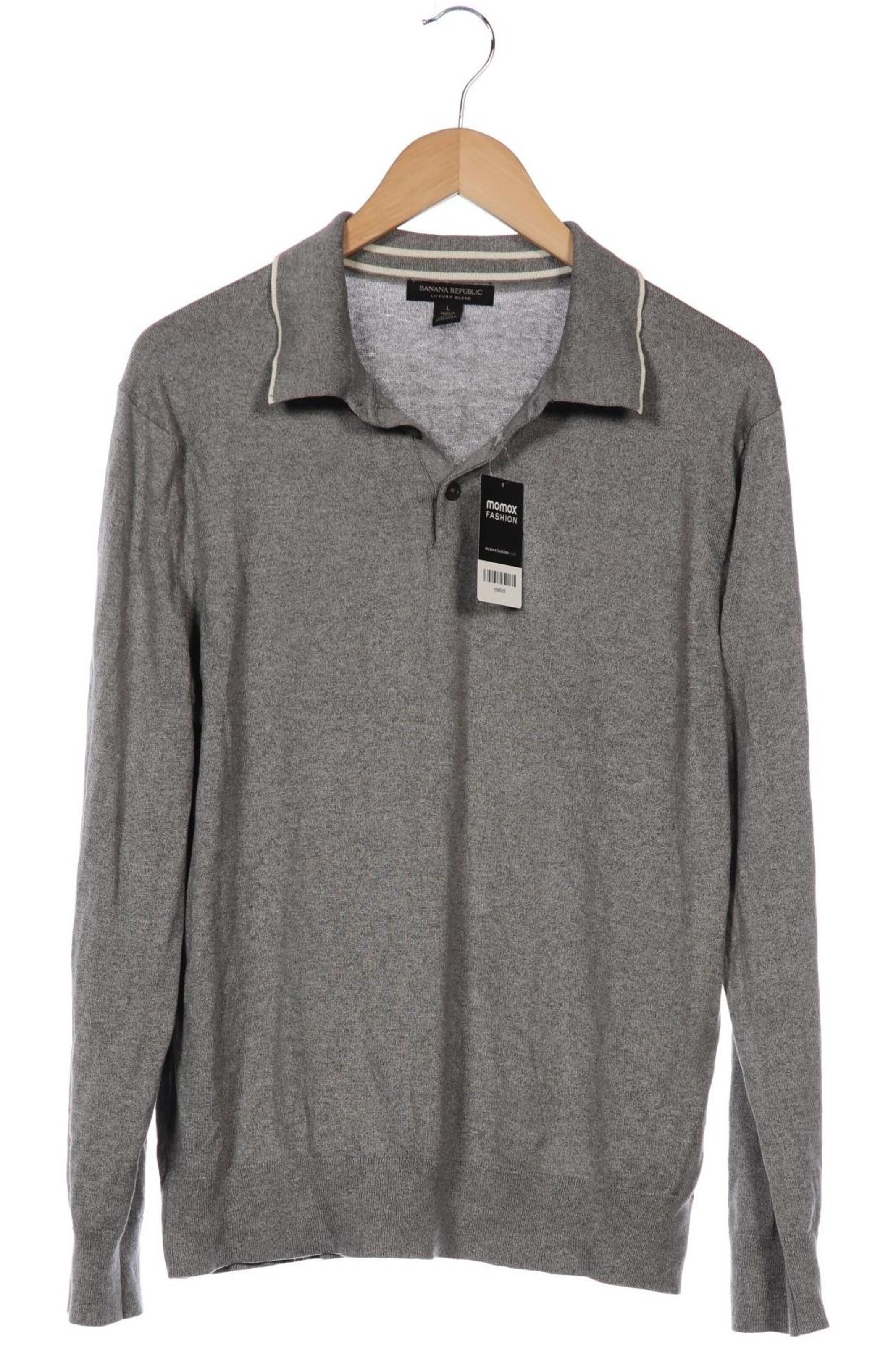 Banana Republic Pullover L in Grau: Vorderseite