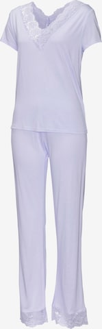 LASCANA Pajama in Purple