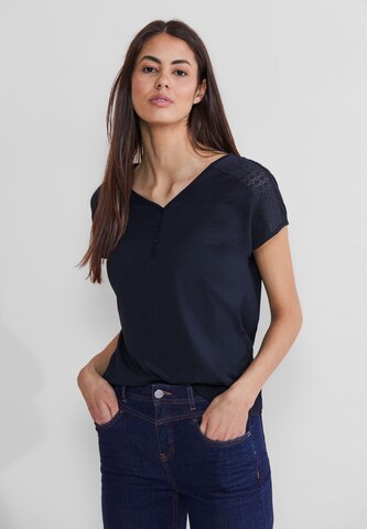 STREET ONE T-Shirt in Blau: predná strana