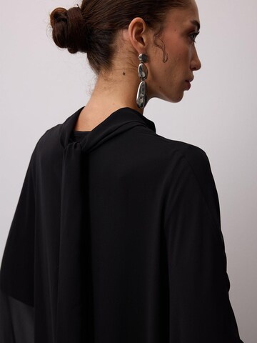 Abito 'Bat Sleeve Chiffon Dress' di Touché Privé in nero