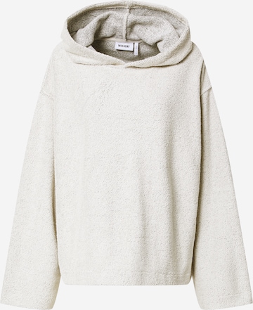 WEEKDAYSweater majica 'Arina' - bijela boja: prednji dio
