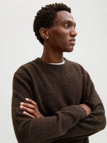 JACK & JONES Sweter 'JPRBLASIMON' w kolorze brązowy