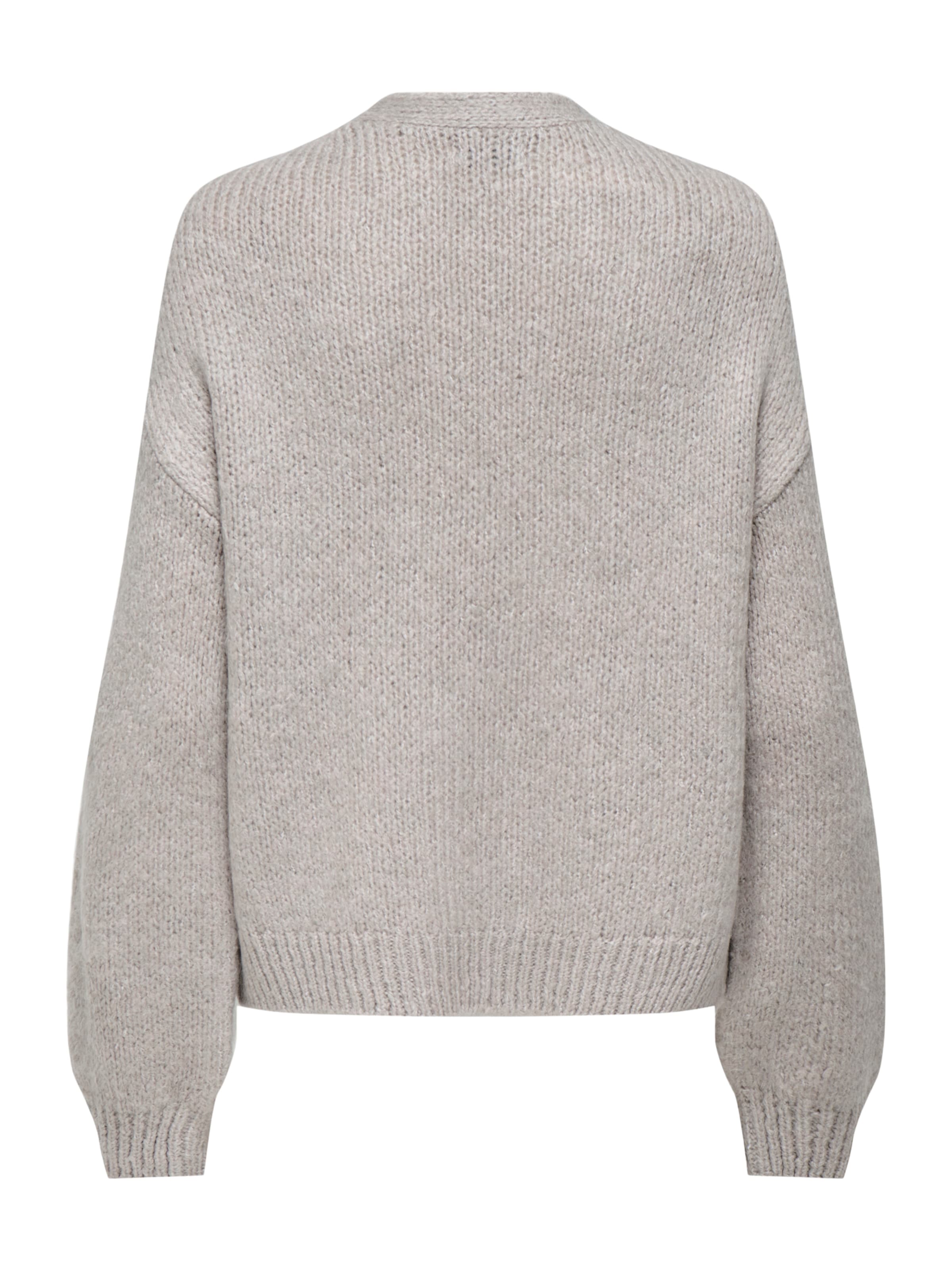 JDY Knit cardigan 'JDYDINEA' in Grey