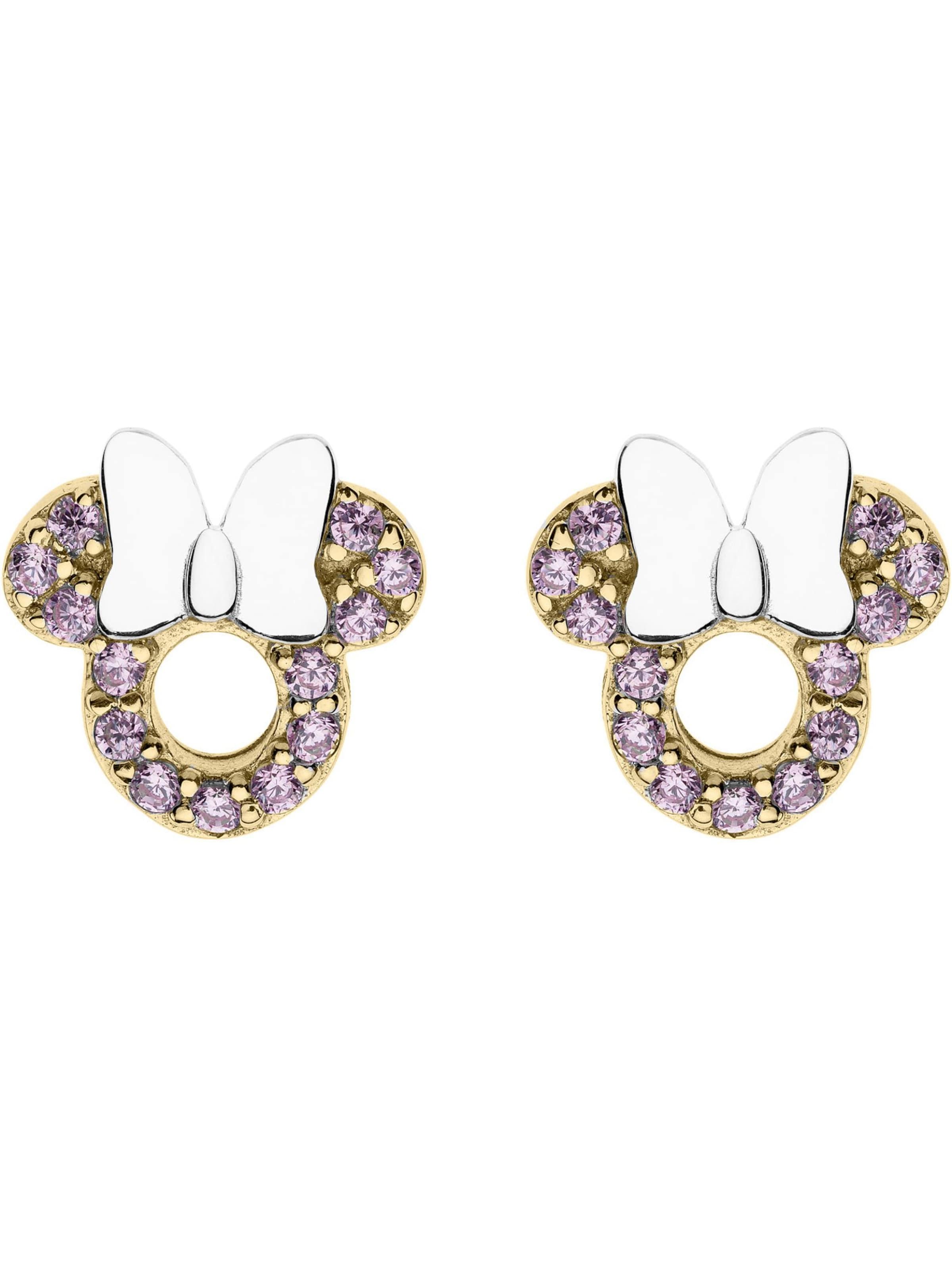 Disney Jewelry Ohrringe in Gold: Vorderseite