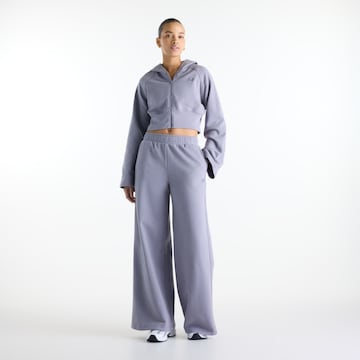new balance Wide leg Broek 'Brushed Coastal Fleece Pant' in Grijs