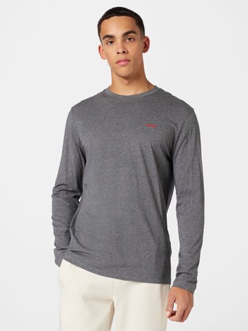HUGO - Camiseta 'Derol 222' en gris: frente