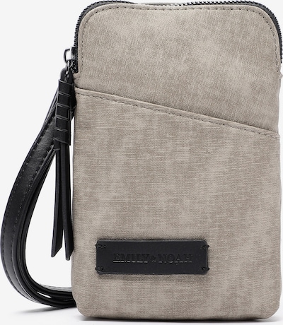 Emily & Noah Smartphonehülle 'Deborah' in taupe / schwarz, Produktansicht
