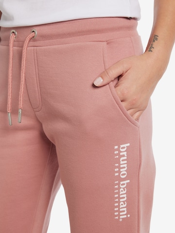 BRUNO BANANI Tapered Broek 'Carson' in Roze