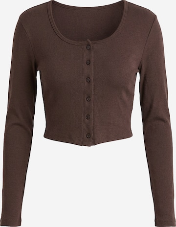 Cardigan 'Janine' studioselect en marron : devant