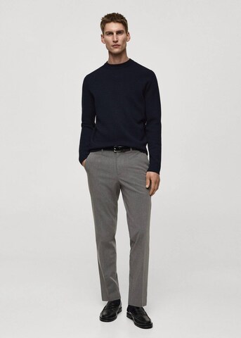 MANGO MAN Pullover 'Luxus' in Blau