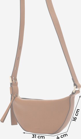 AllSaints Crossbody bag 'HALF MOON' in Brown