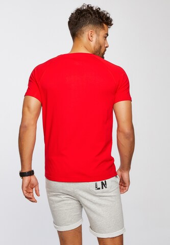 Leif Nelson T-Shirt in Rot