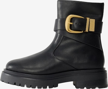 STEVE MADDEN Bootsit 'Lexs' värissä musta: etupuoli