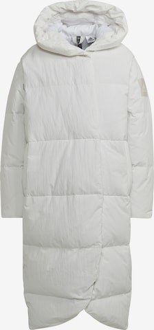 Manteau outdoor 'Big Baffle' ADIDAS SPORTSWEAR en blanc : devant