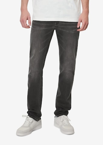 Marc O'Polo DENIM Slimfit Jeans 'Vidar' i grå: forside
