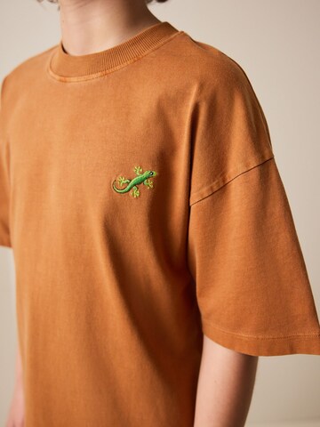 T-Shirt Next en marron