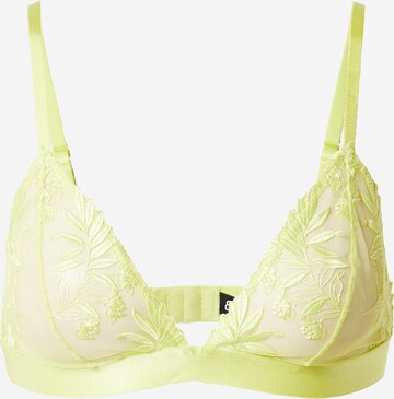 Triangle Soutien-gorge 'SENTEUR' ETAM en jaune : devant