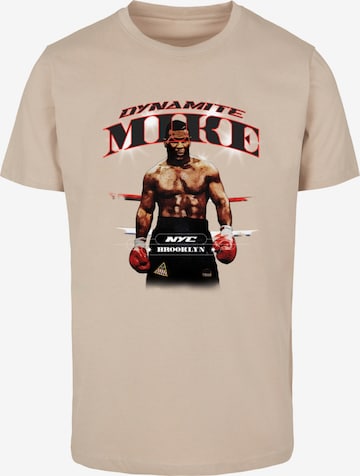Mister Tee Shirt 'Dynamite' in Beige: front
