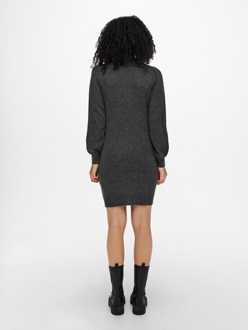 JDY Knit dress 'Rue' in Grey