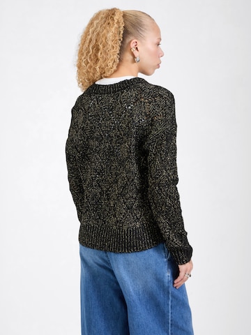 VILA Knit cardigan 'VIFELINE' in Black