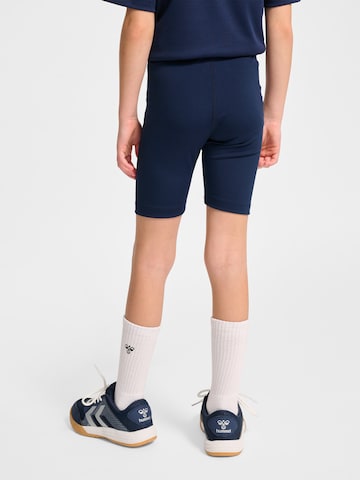 Hummel Skinny Sportbroek 'Pulse' in Blauw