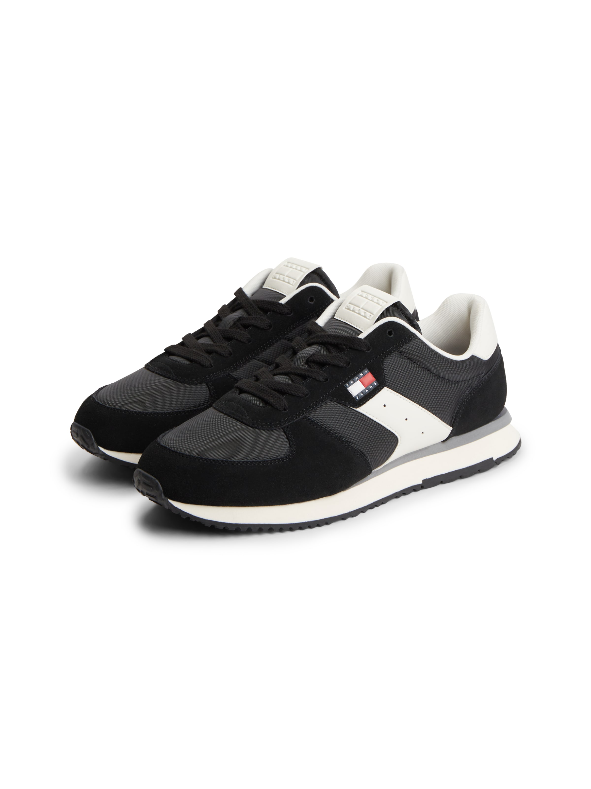 Tommy Jeans Platform trainers 'Eva Runner' in Black