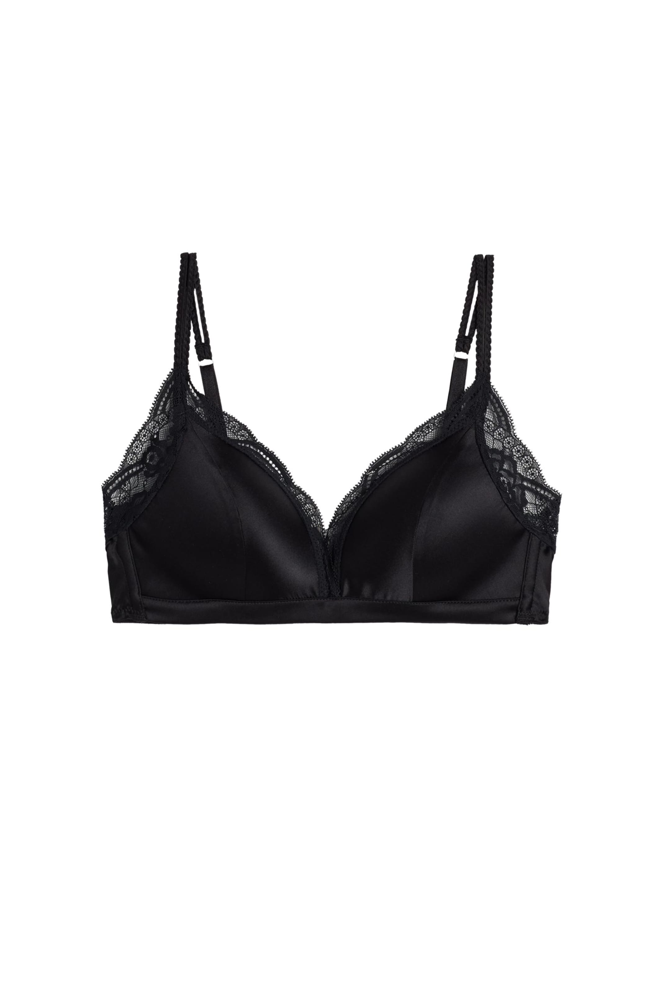INTIMISSIMI Triangel BH in Schwarz: Vorderseite