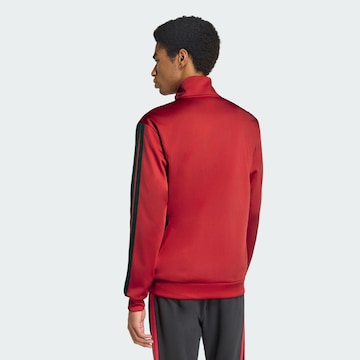 ADIDAS PERFORMANCE Sports sweat jacket 'Manchester United DNA' in Red
