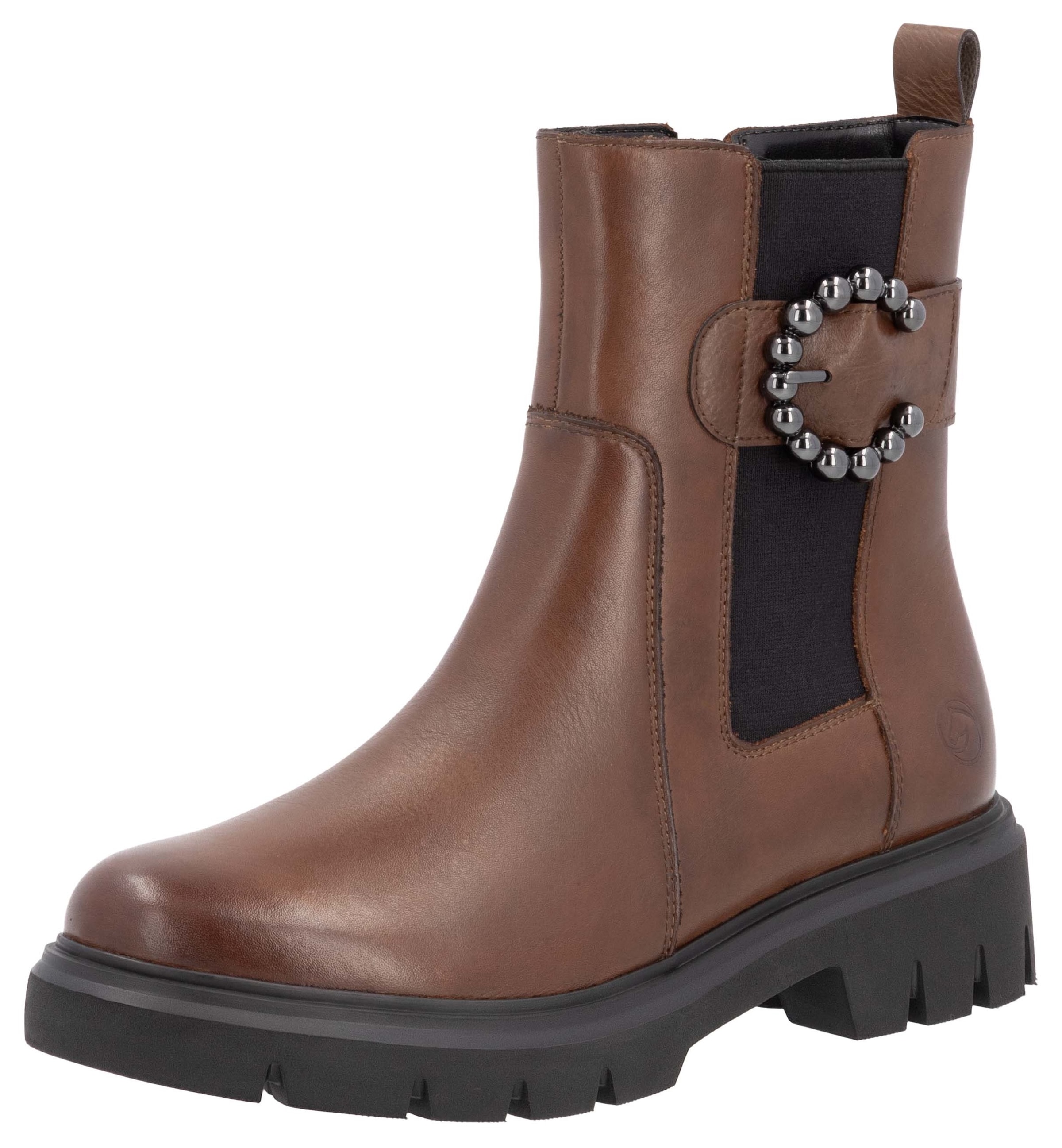 REMONTE Chelsea boots in Brown: front