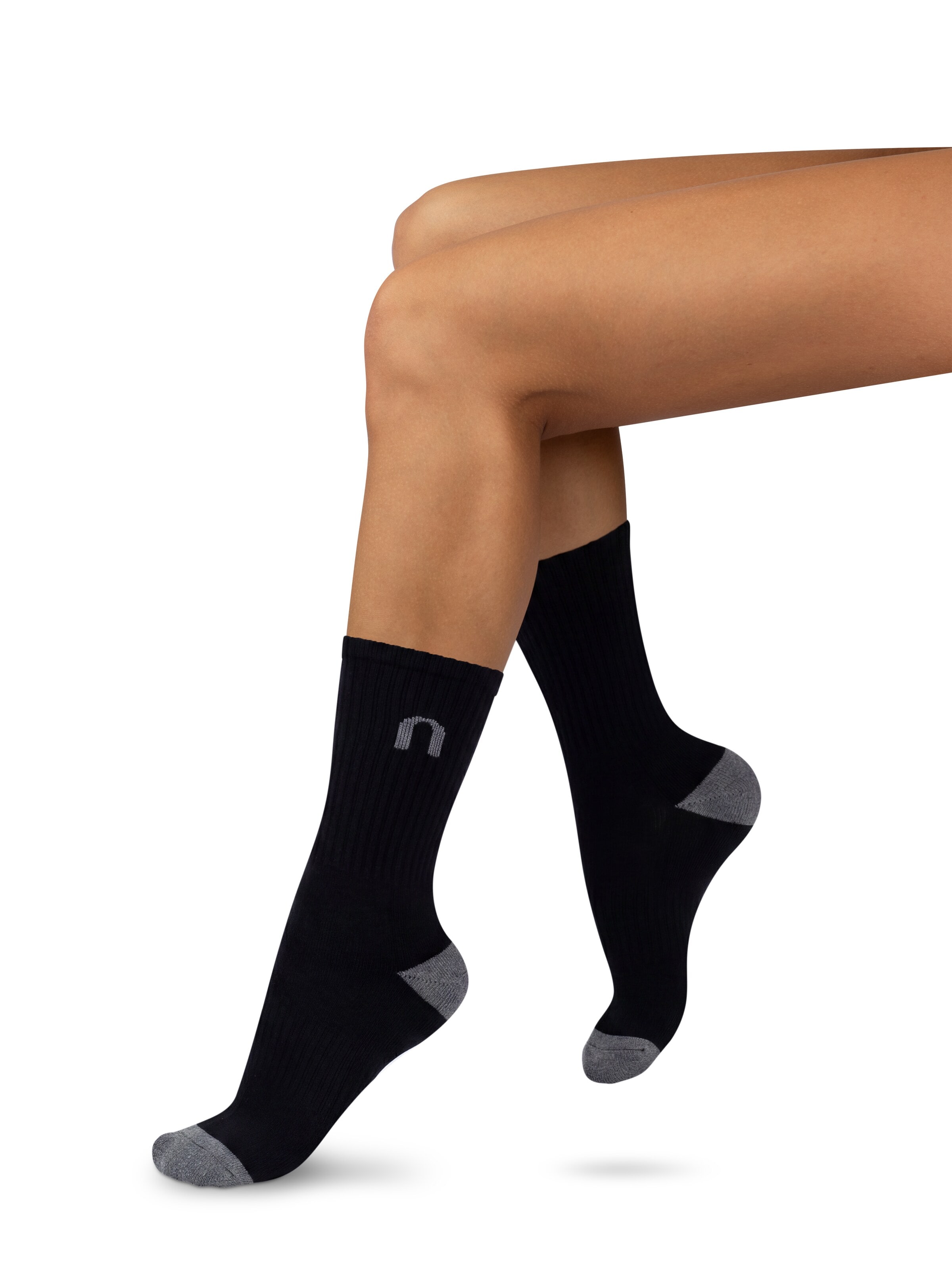 Circle Five Sports socks '4 Paar Sportsocken / Tennissocken Motiv Früchte Fruits Sommer' in Black: front